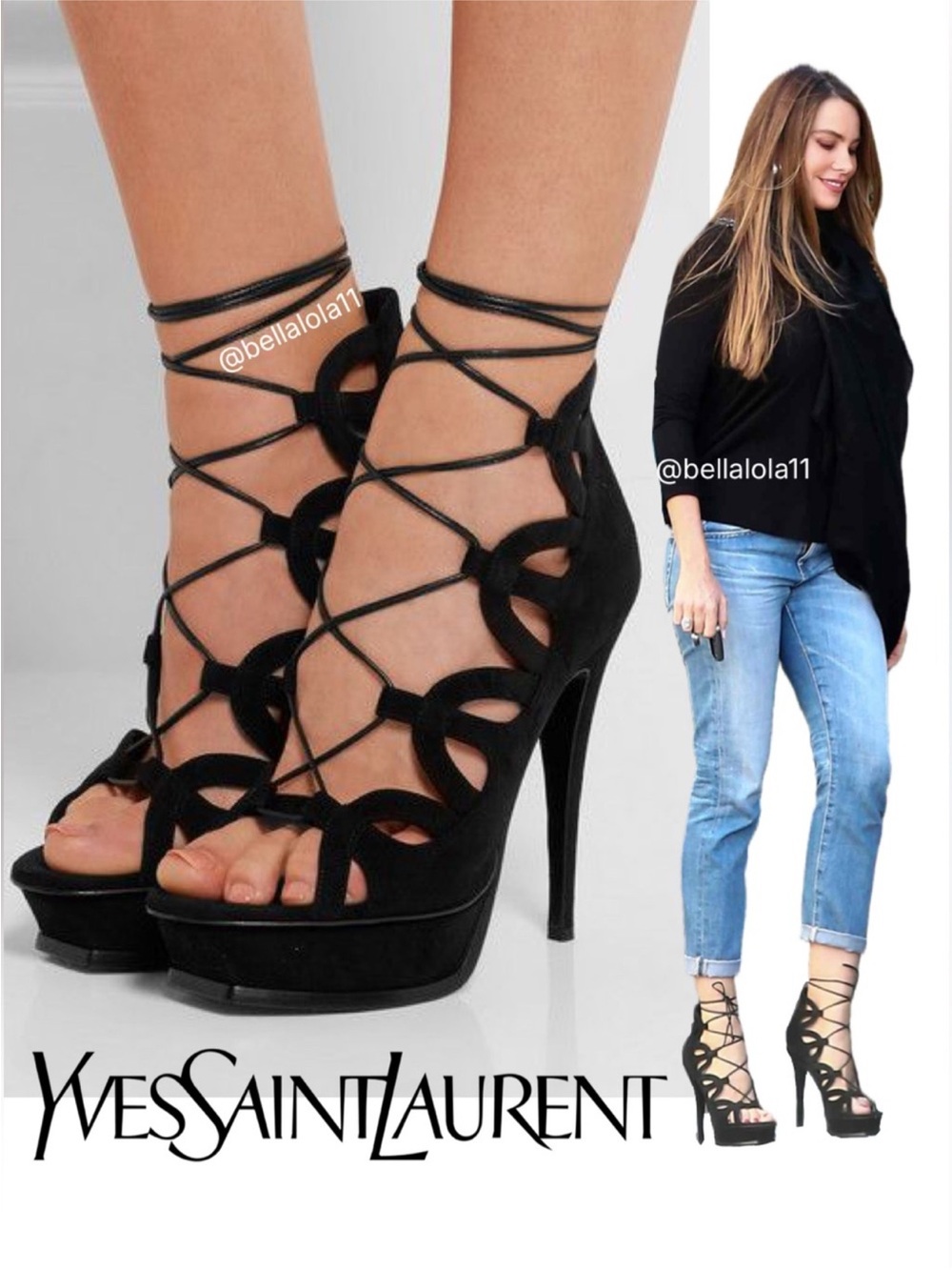 AUTHENTIC YSL HEELS